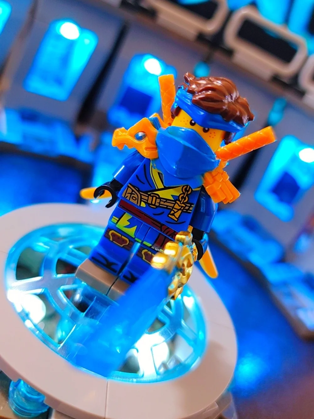 Ninjago Jay Minifigure Lego Compatible